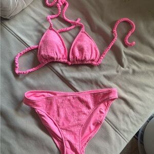 Vibrant Pink Bikini Set